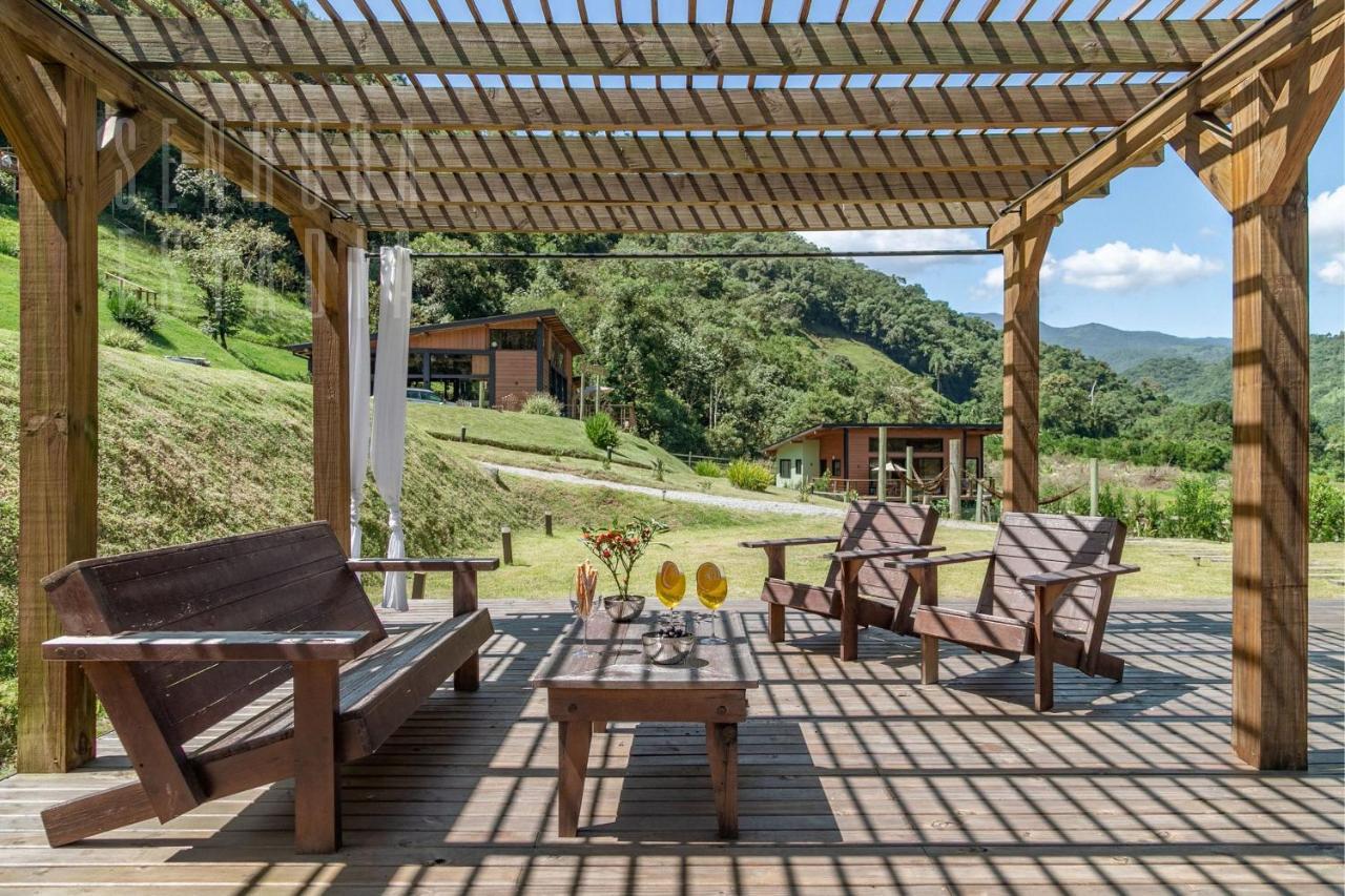 Villas Mornas Espaco De Eventos E Hospedagem Boutique Aguas Mornas Exterior foto